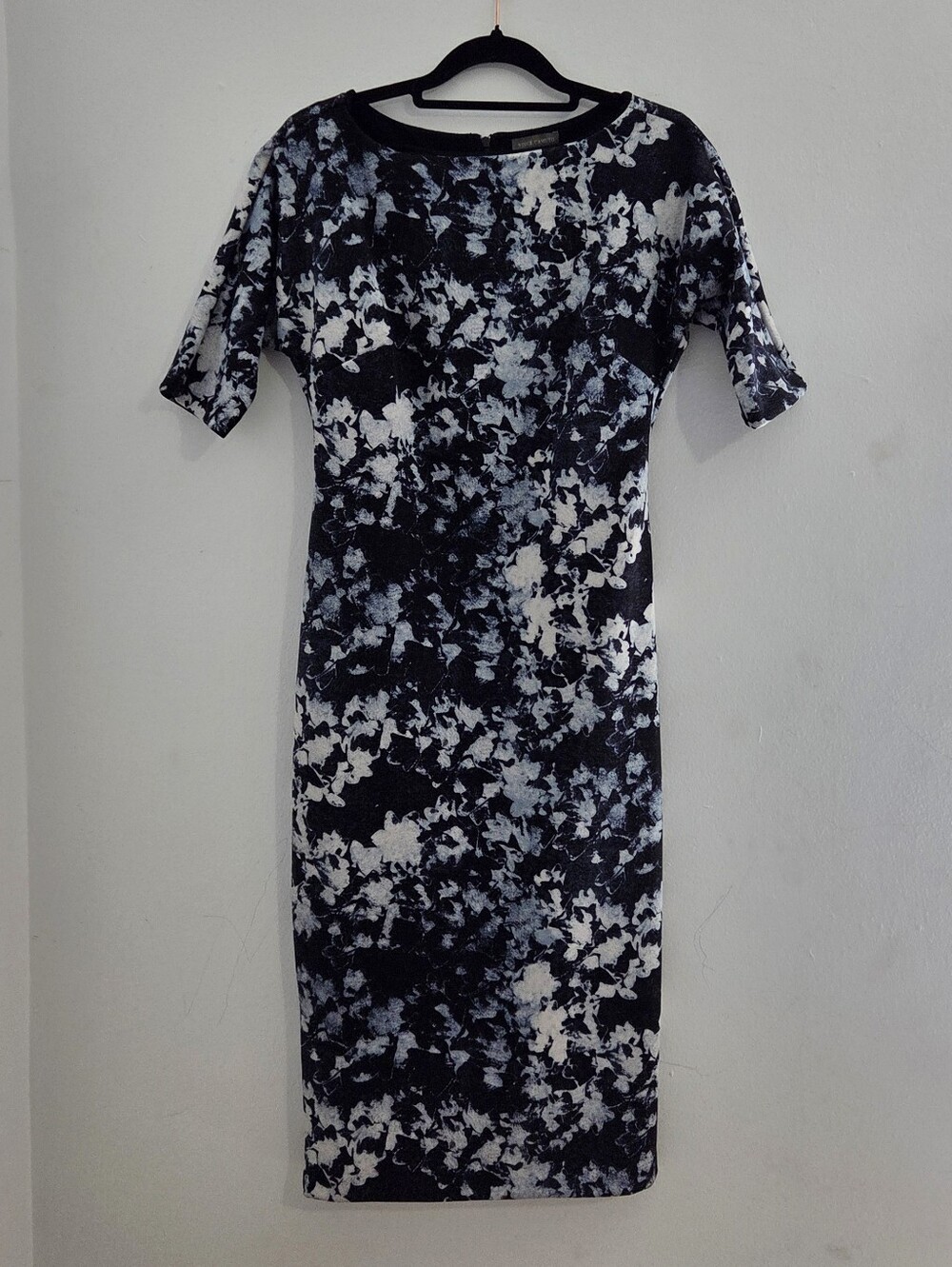Vince Camuto Abstract Print Sheath Dress